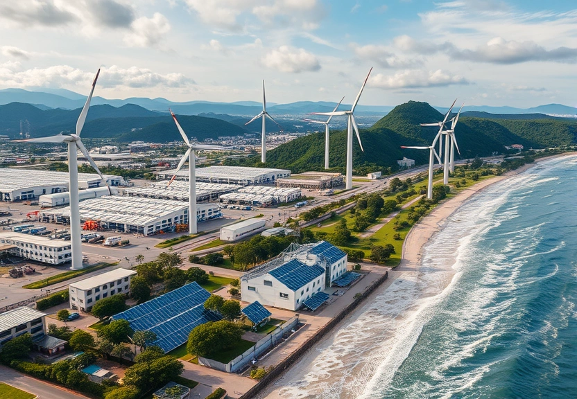 Representação visual de A cidade com o maior parque de energia eólica da América Latina