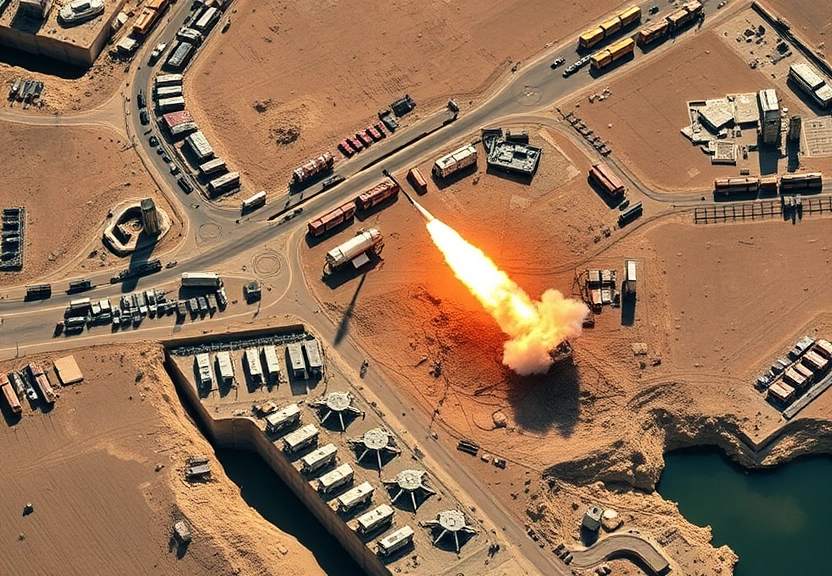 Representação visual de Iran Is at Work on Missile and Nuclear Sites, Satellite Images Show