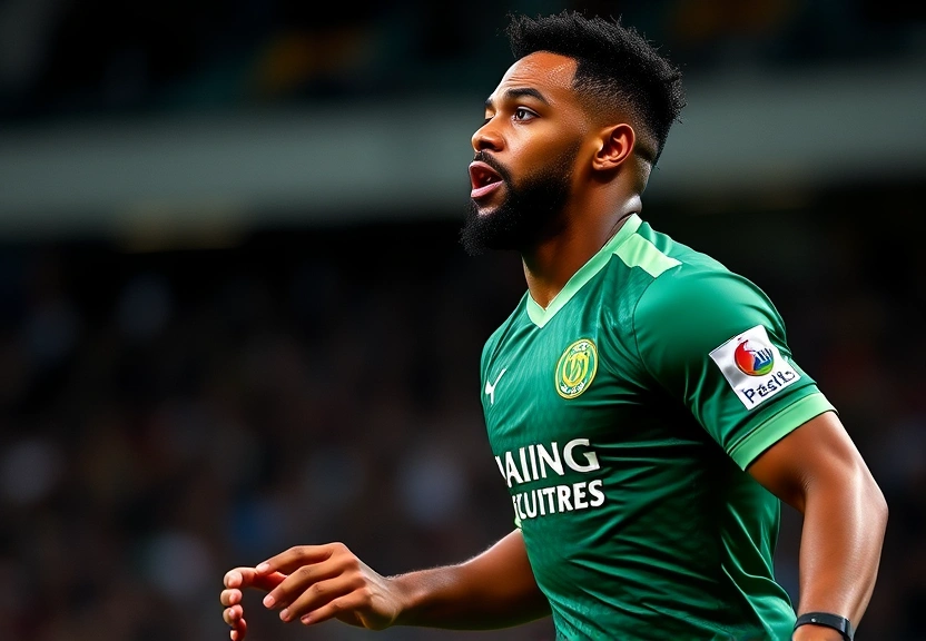 Representação visual de Memphis Depay escorrega e perde pênalti contra o Palmeiras; veja o lance