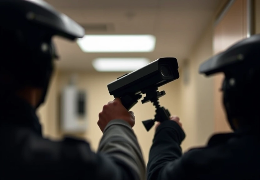 Representação visual de Push for Body Cameras for D.H.S. Underscores Trump Administration’s Shift