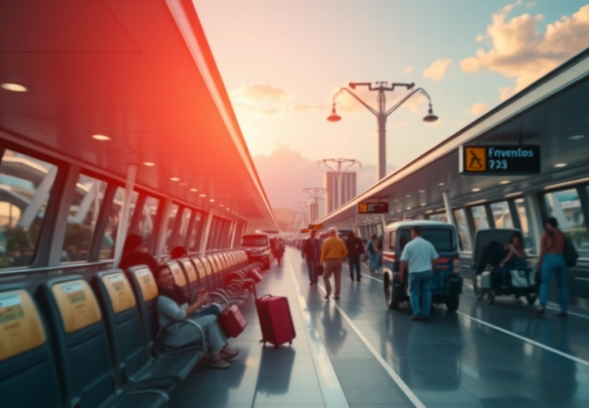 Aeroportos, rodoviária, hotéis e estradas do RJ registram alta no Carnaval Representação visual de Aeroportos, rodoviária, hotéis e estradas do RJ registram alta no Carnaval